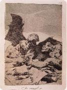Francisco Goya Se Repulen painting